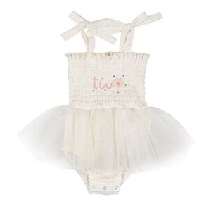 Wild Wawa “Two” Tutu Romper 2T